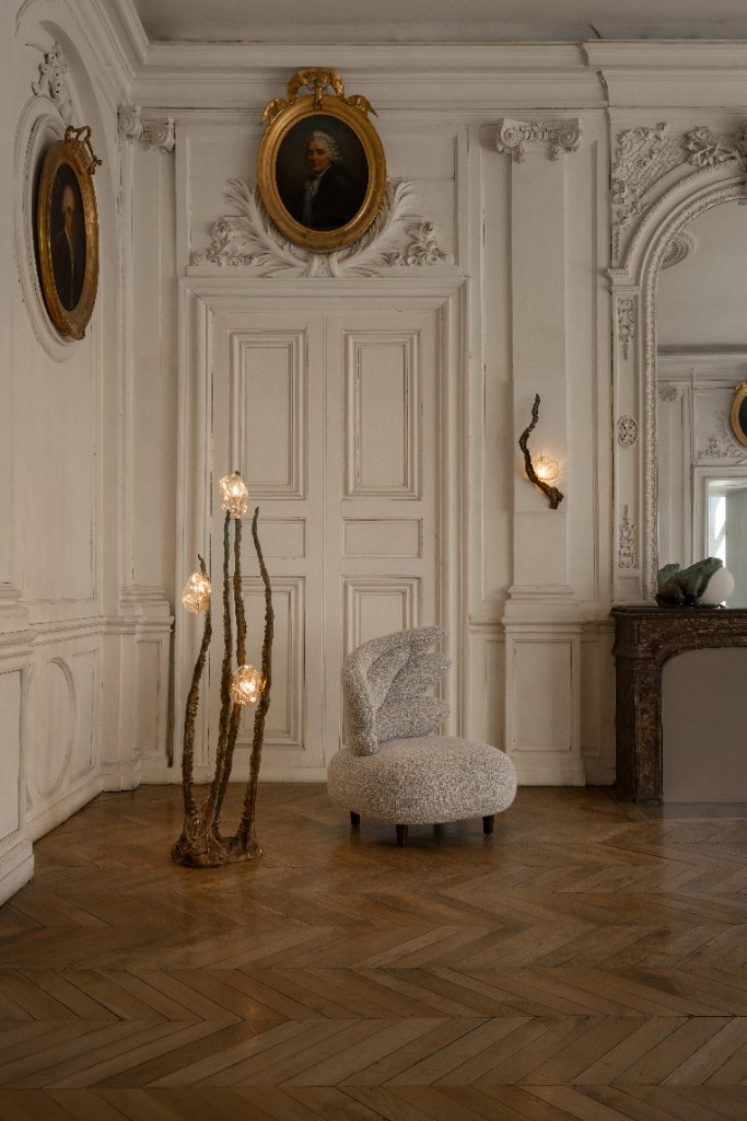 Sculpted Light — Emilie Lemardeley exhibition at Musée Mandet, Riom, France (installation view 2)