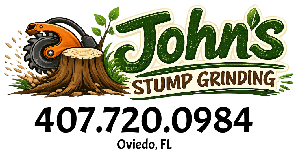 John's Stump Grinding logo