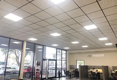 Mazda Dealership — Customer Lounge Lighting