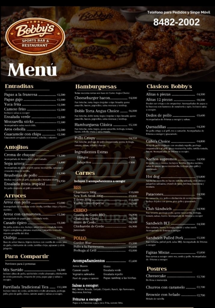 Bobbys Sport Bar y Restaurante