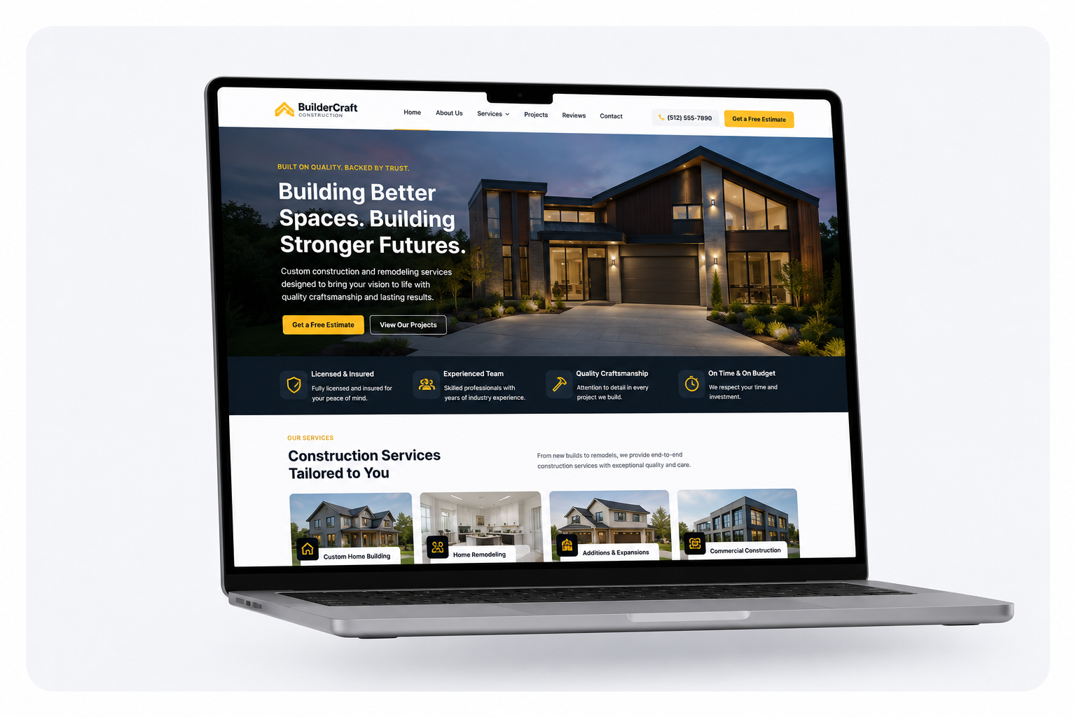 Acquizen builds and manages your professional local-service website