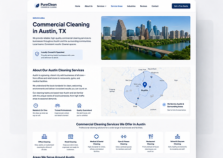 Service Area Pages