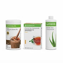 Shake · Tea · Aloe Pack