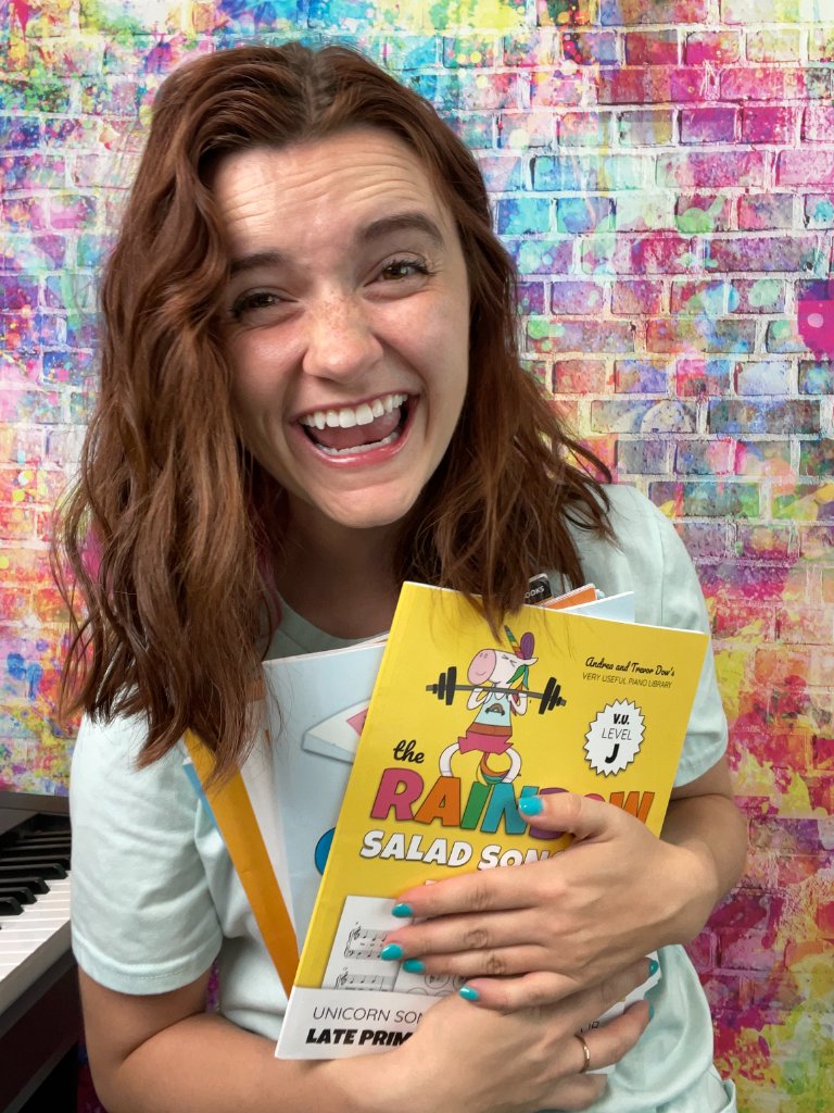 Ms. Meghan, founder of Virtual Piano Class