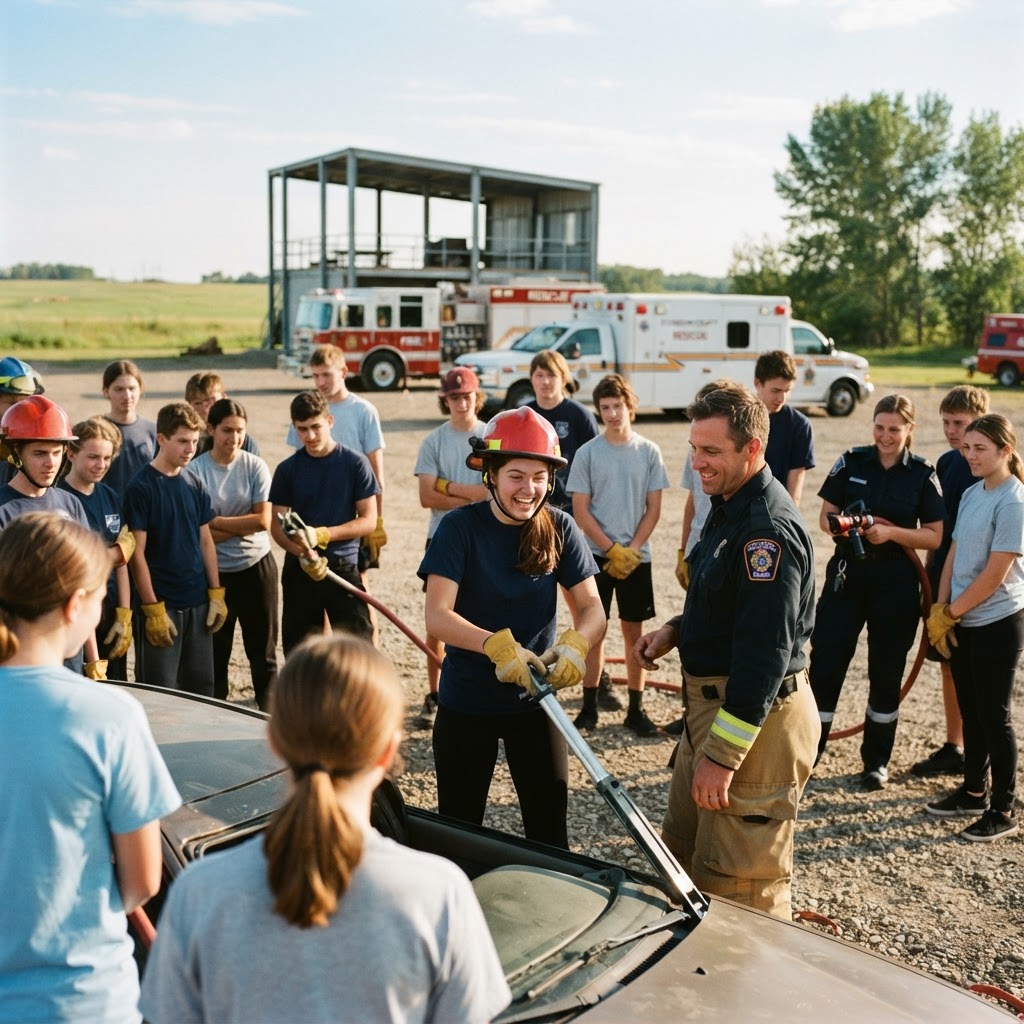 Youth Emergency Services Academy inspires future first responders