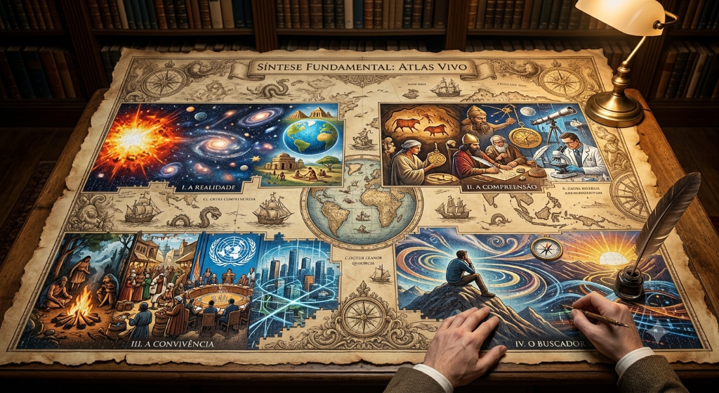 Mapa da grande história — Atlas Vivo
