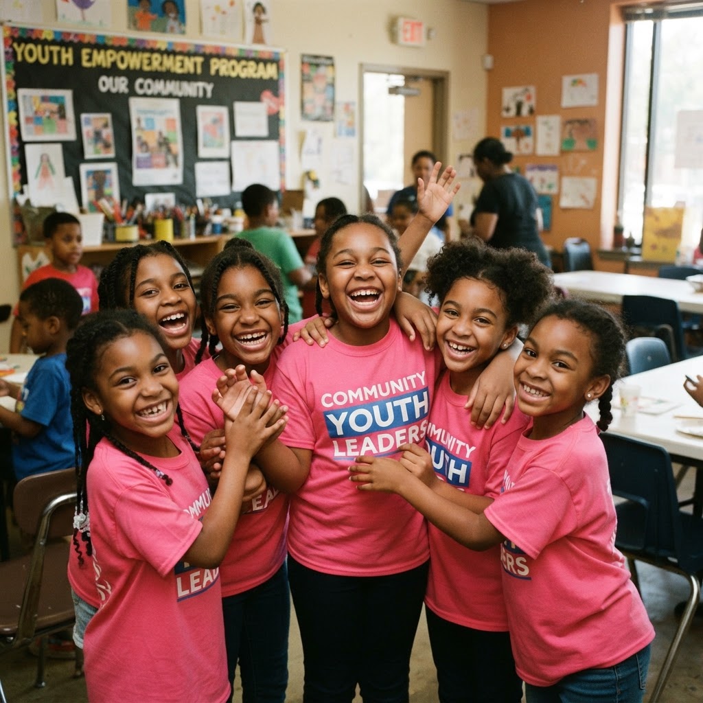 NSAC members and children together at a chapter program