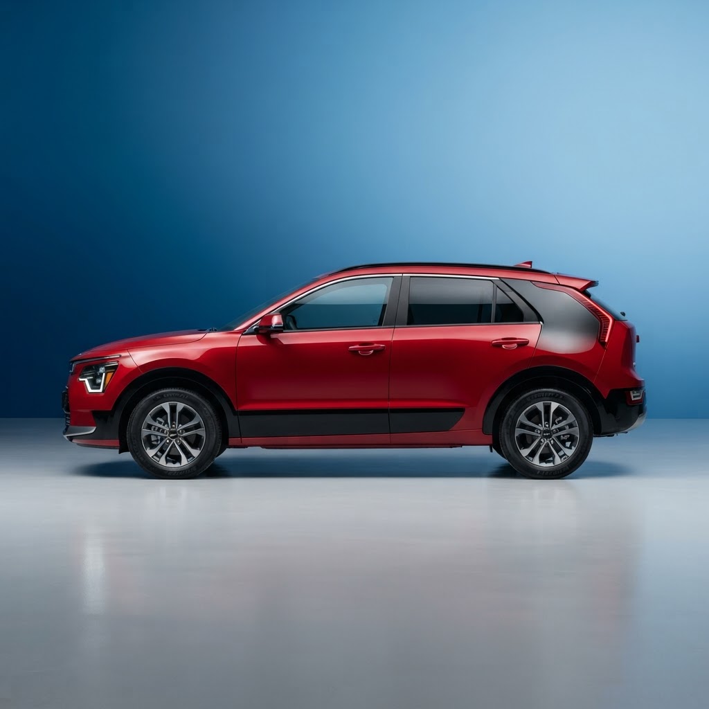 The Kia Niro offers class-leading SUV fuel economy.