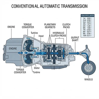 Diagram of Conventional Automatic