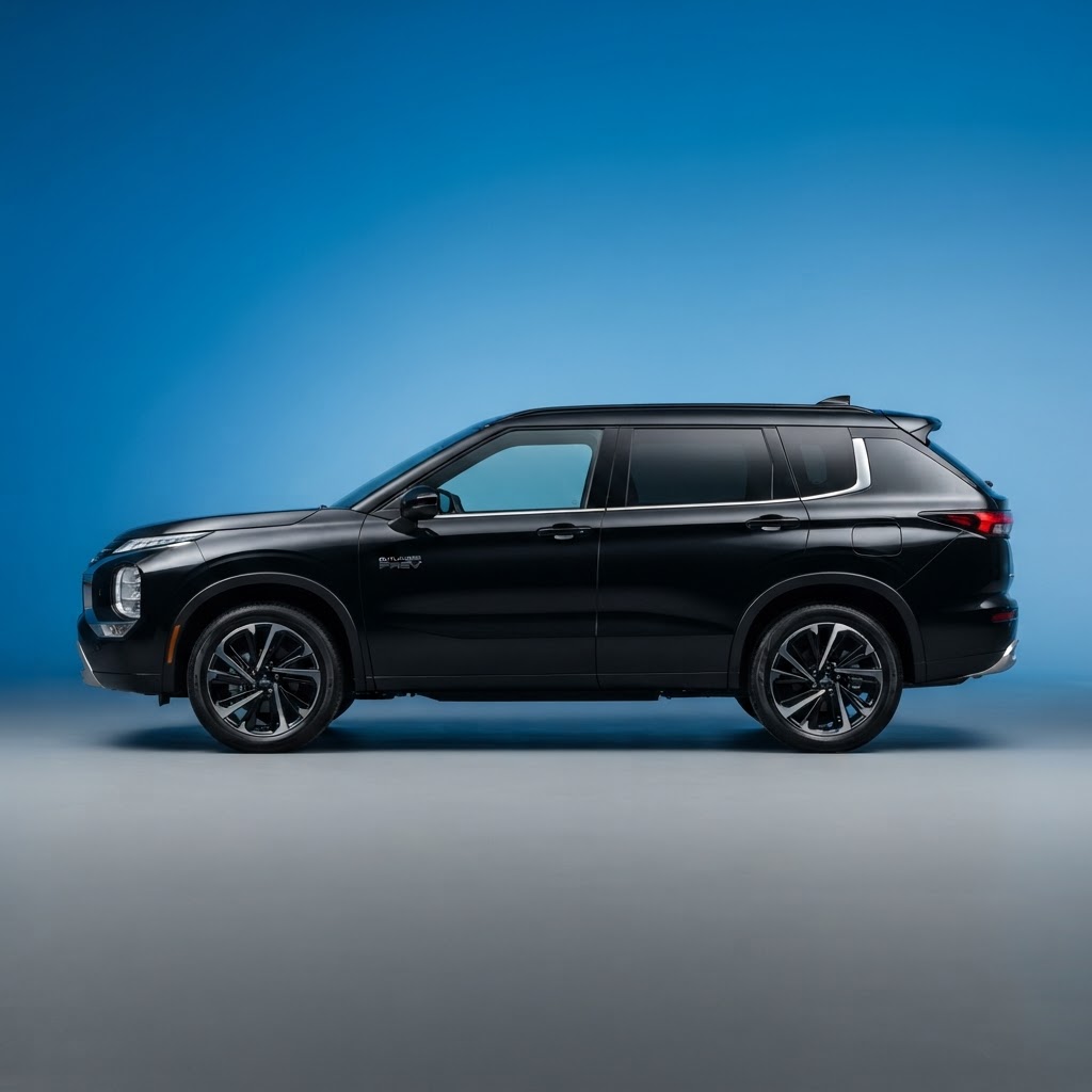 The 2026 Mitsubishi Outlander PHEV offers versatile electric range.