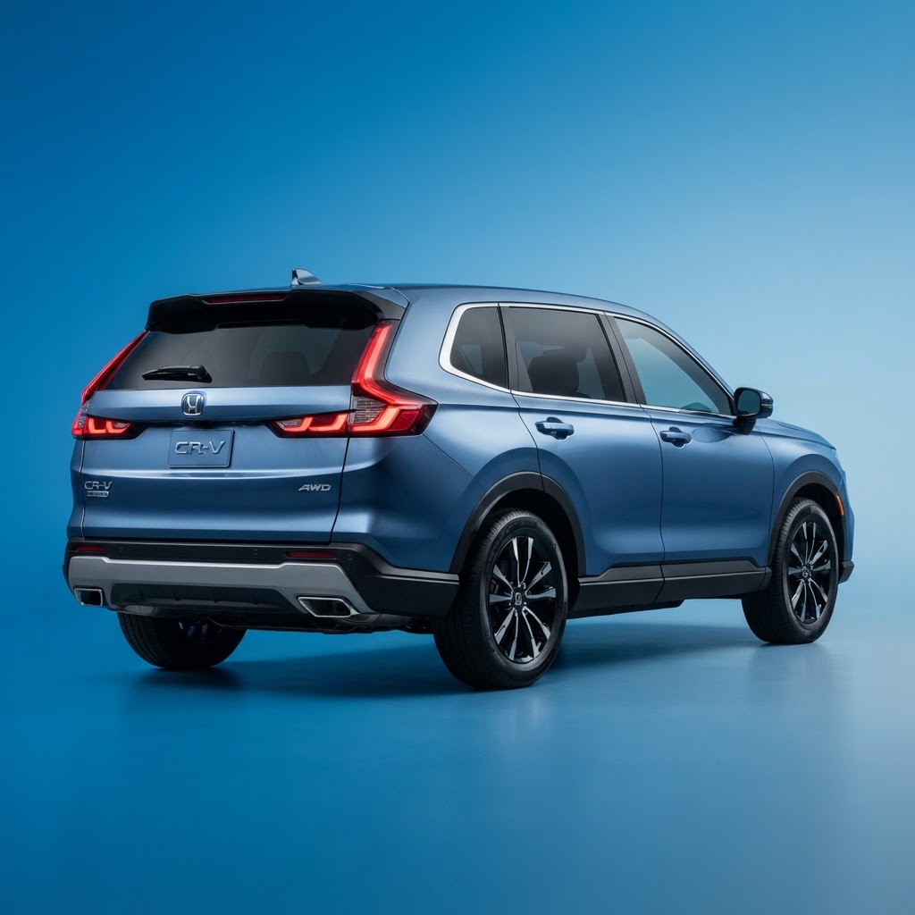 The 2026 Honda CR-V Hybrid balances family utility with high MPG.