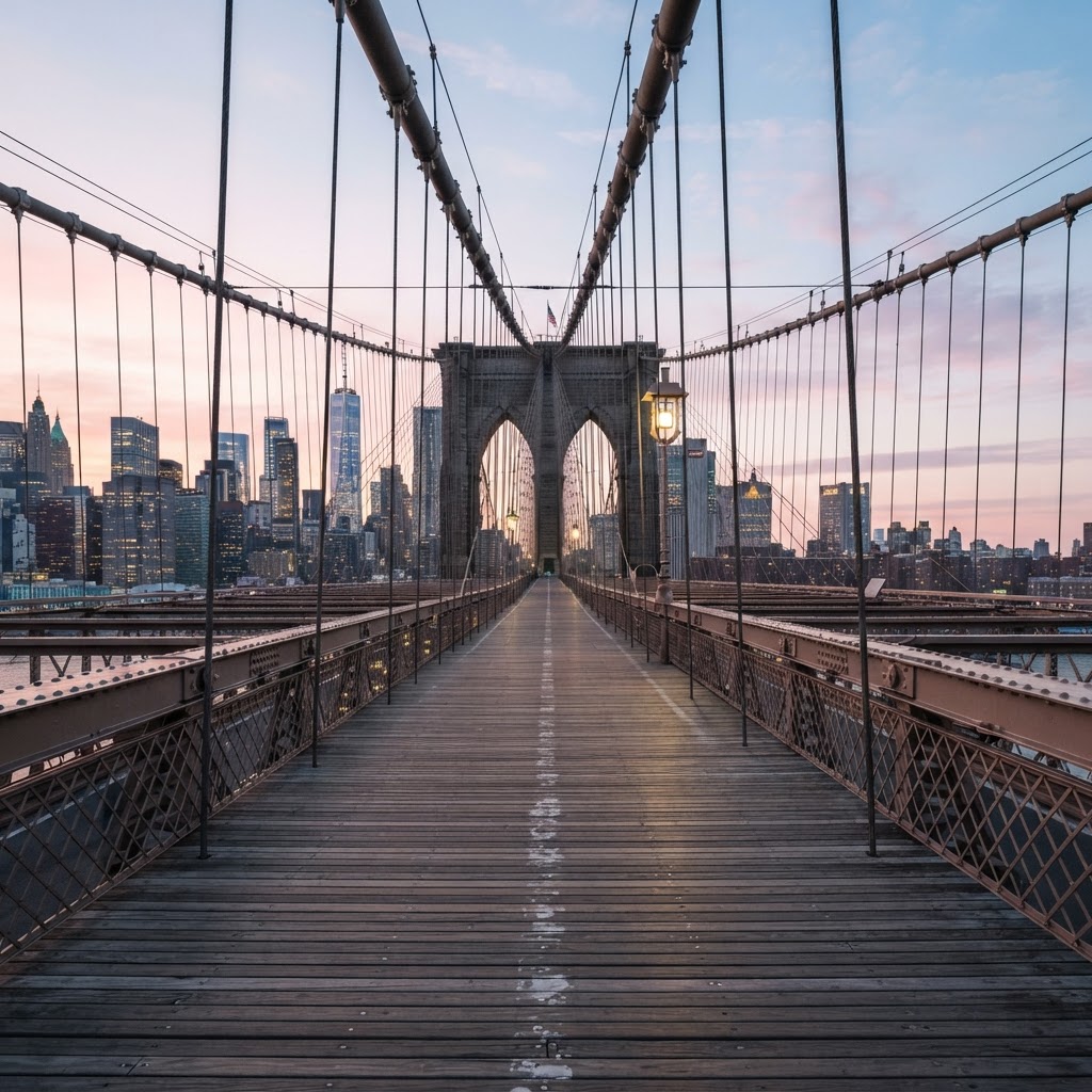 Brooklyn Bridge at Dawn