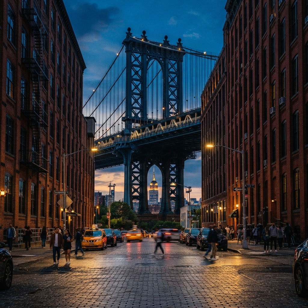 DUMBO Blue Hour