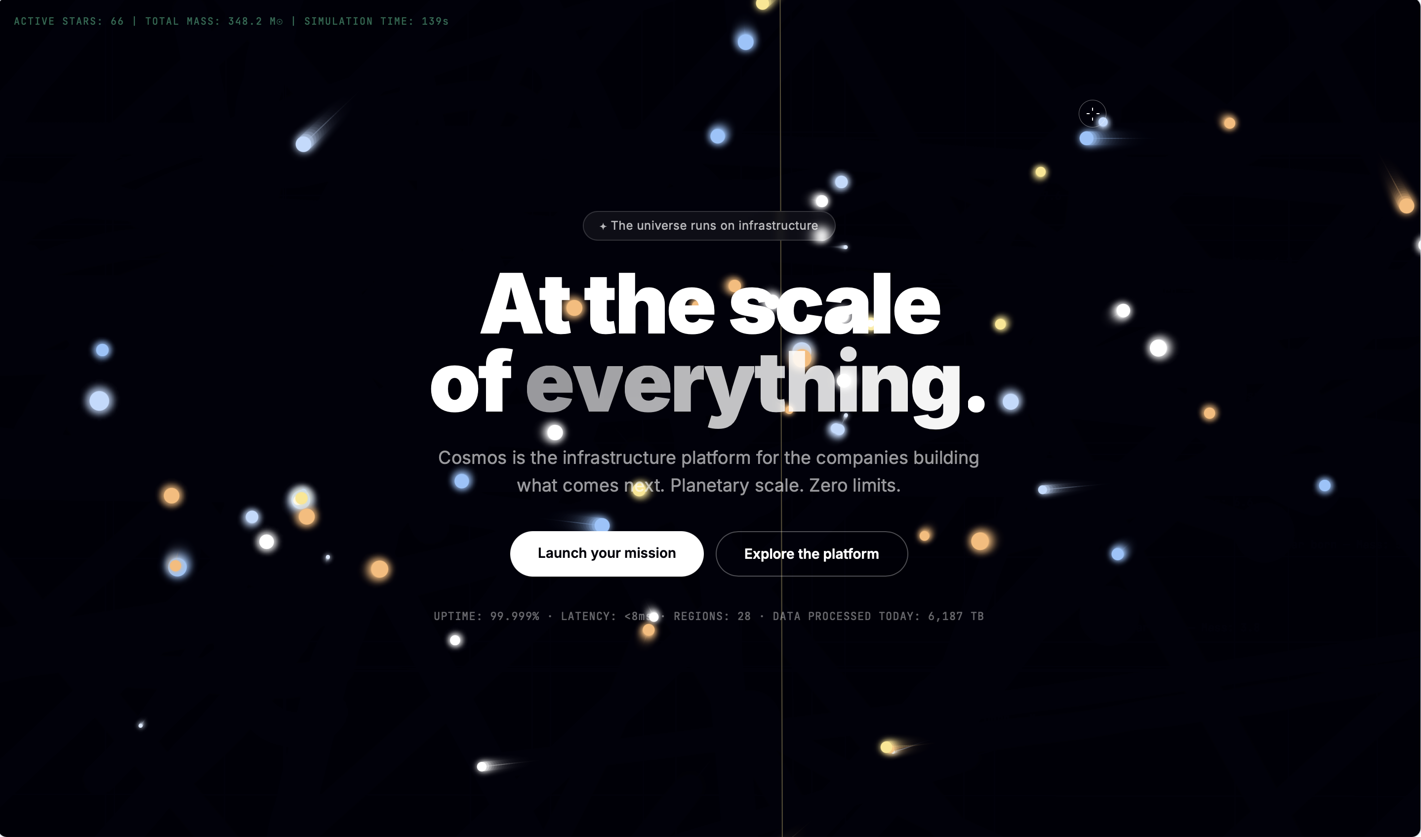 Cosmos template preview