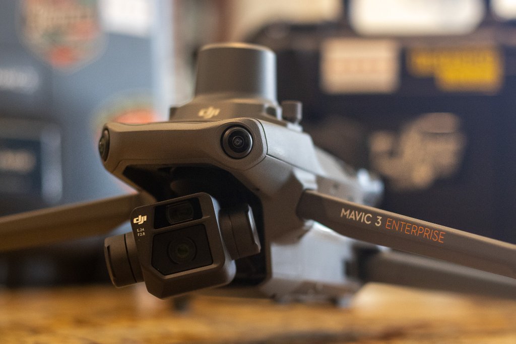 DJI Mavic 3 Enterprise aircraft prepared for professional U.S. field operations.