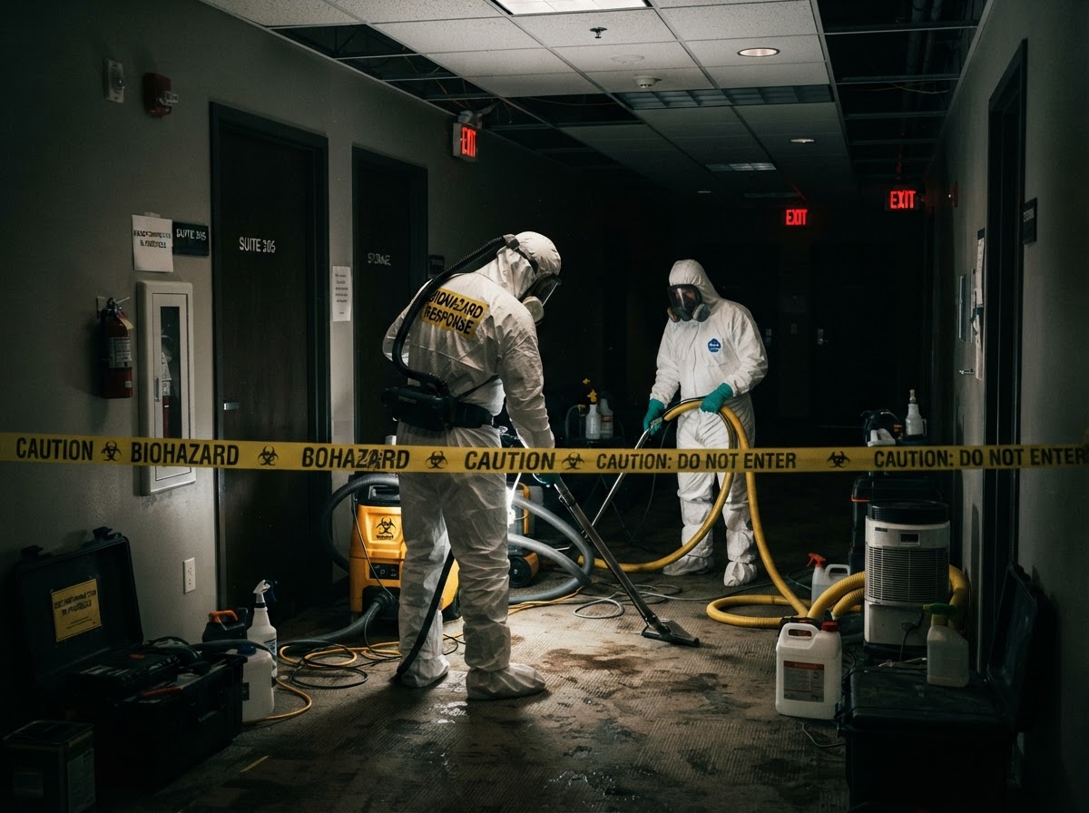 Biohazard Cleaning Support