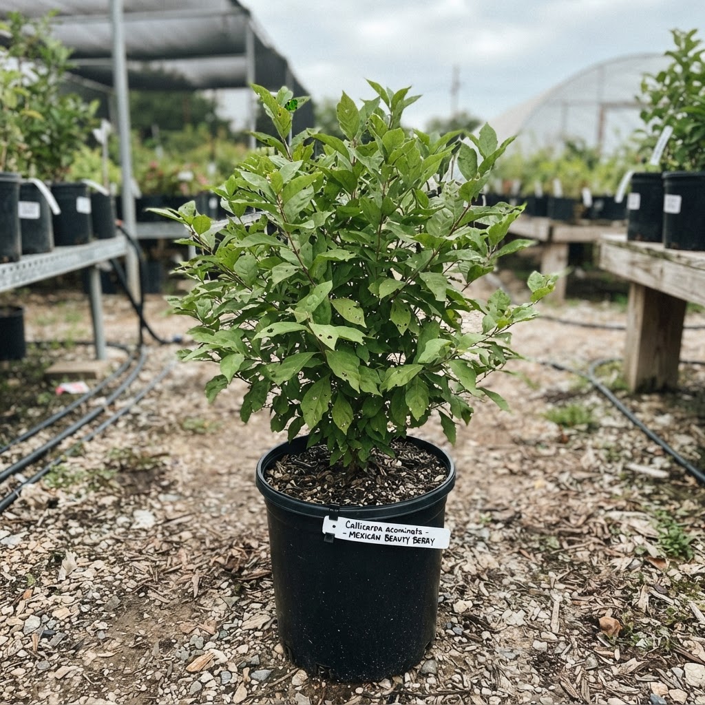Callicarpa acuminata "Mexican Beauty Berry"