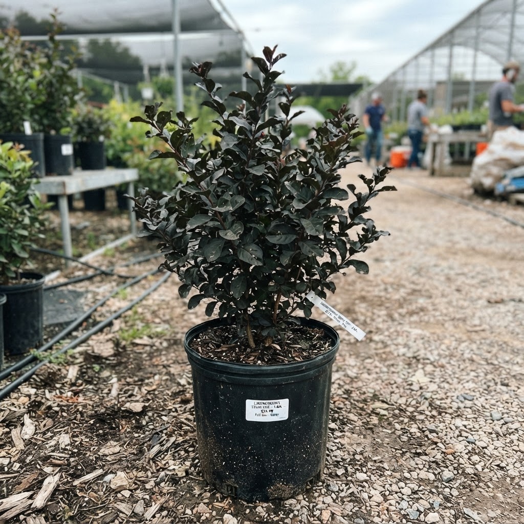 Lagerstroemia 'Ebony Fire'