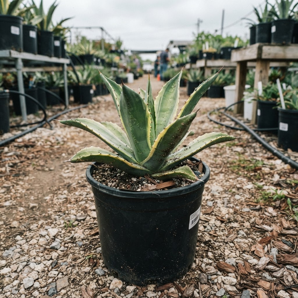 Agave lophantha 'Quadricolor' (8a) for sale in Dallas–Fort Worth
