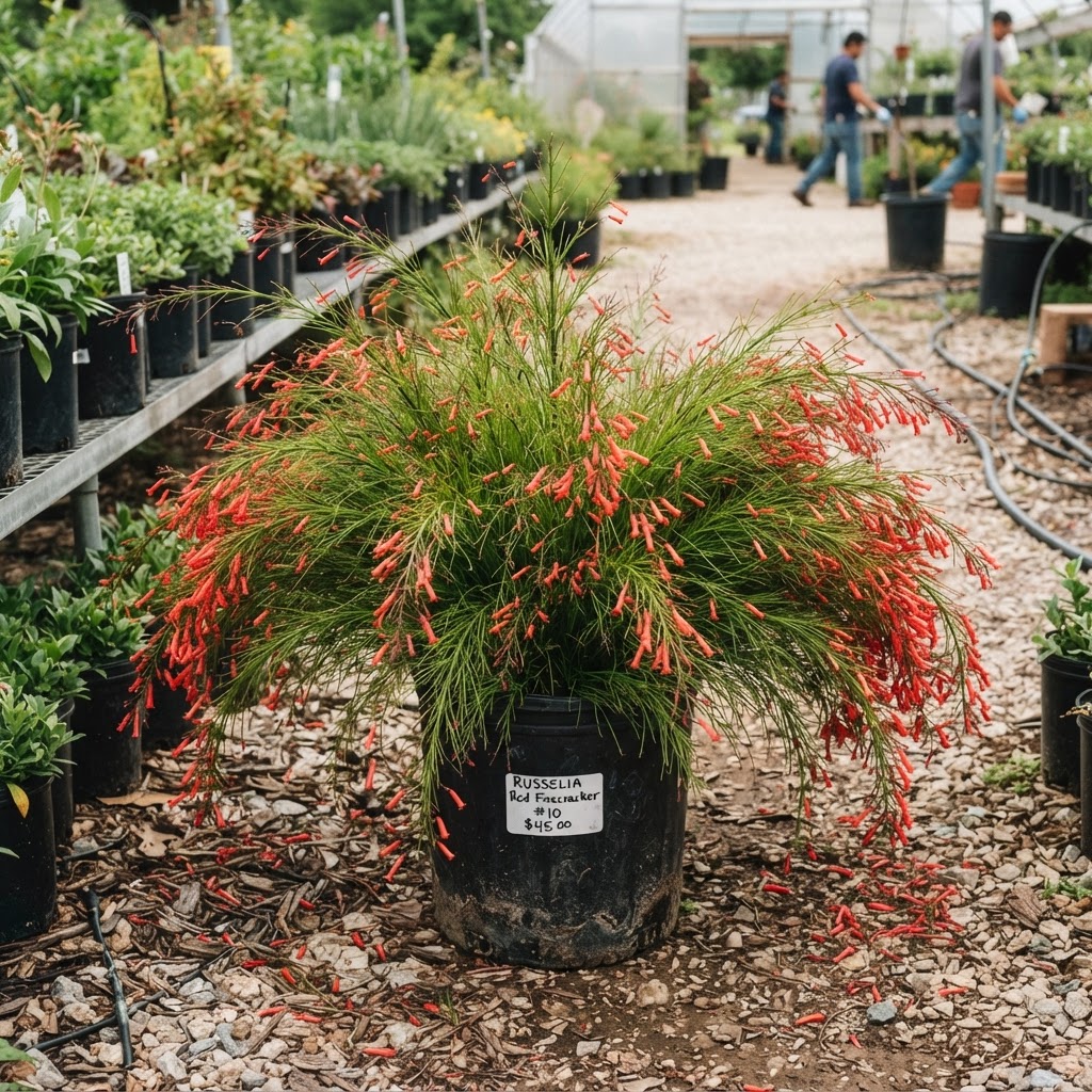 Russelia x "Red Firecracker"