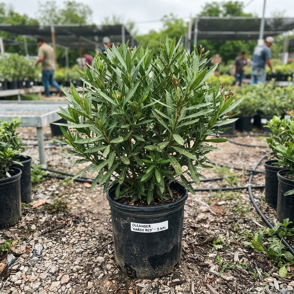 Nerium oleander 'Hardy Red'