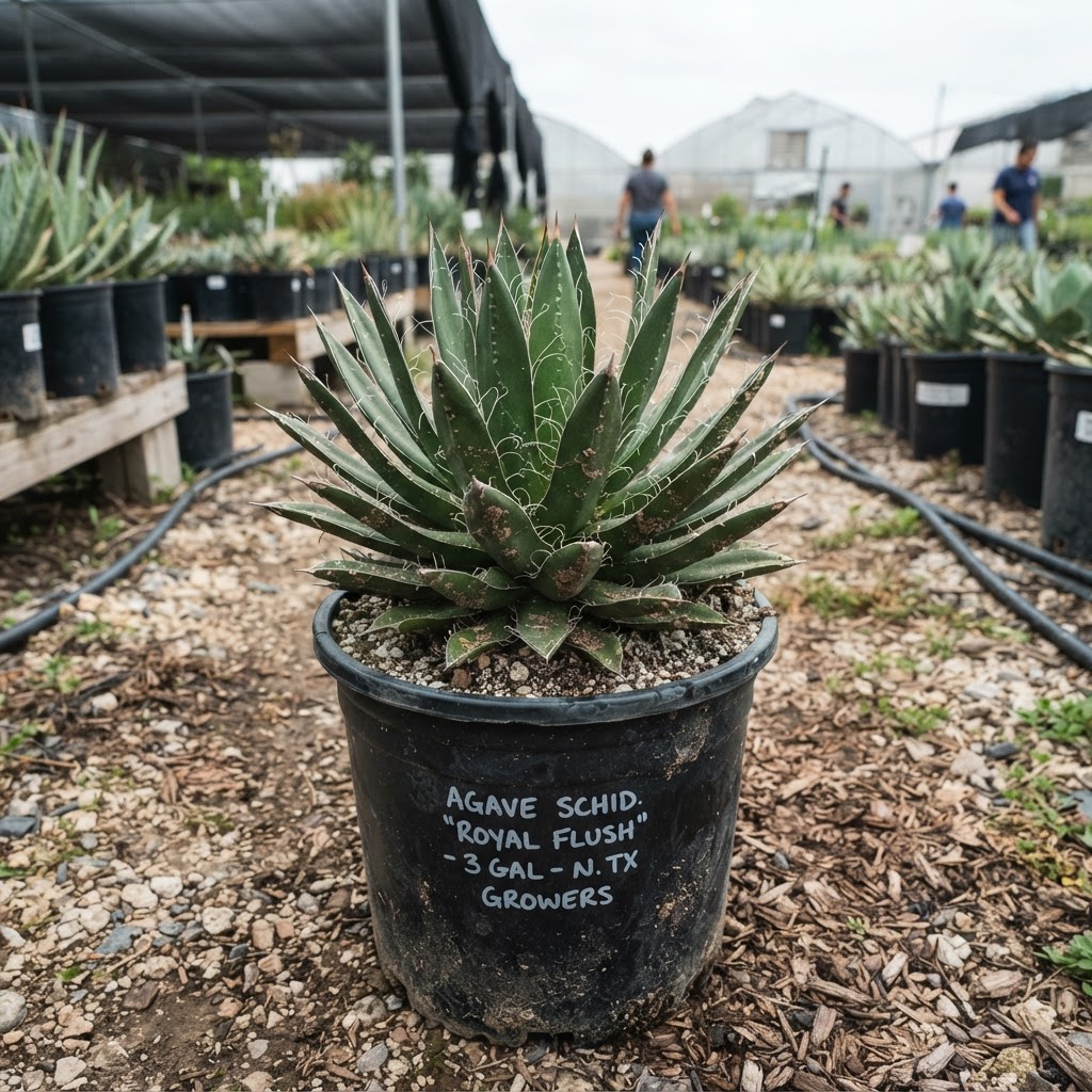 Agave schidigera 'Royal Flush'