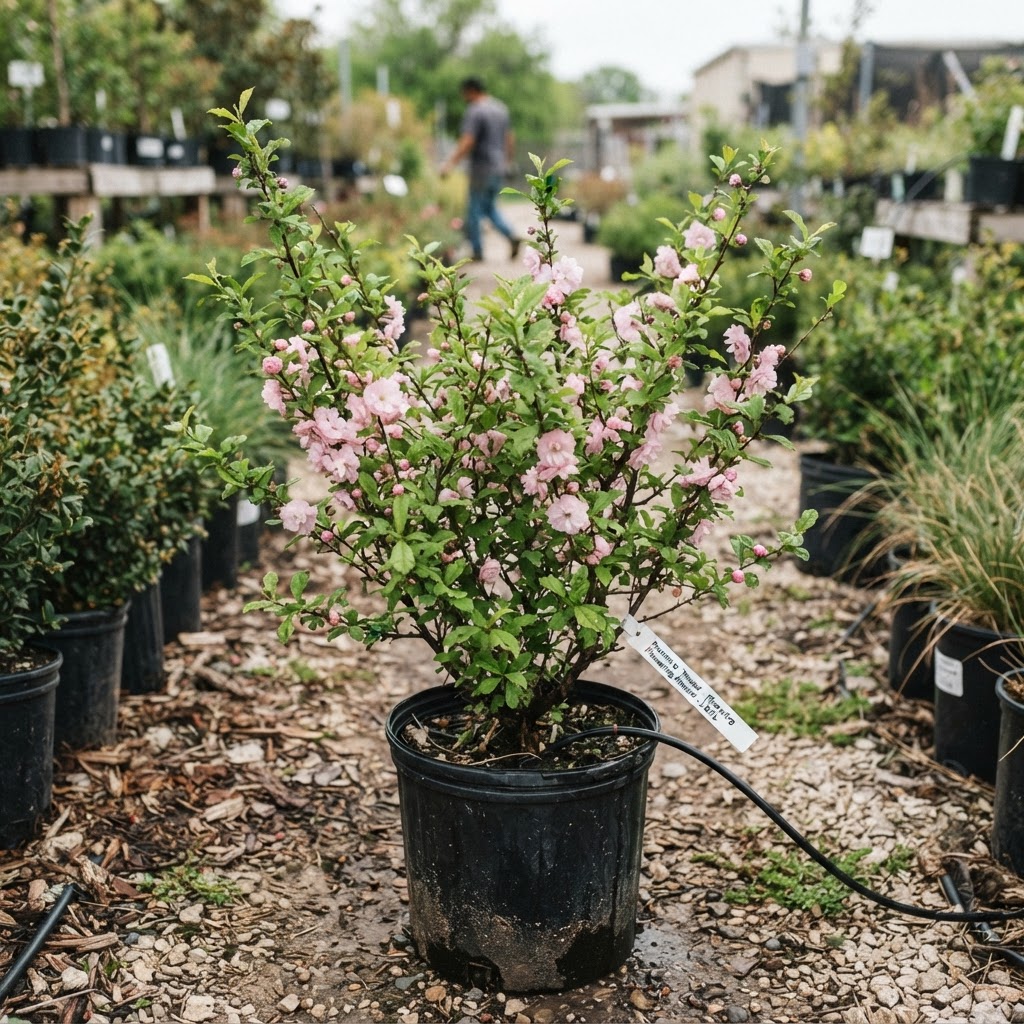 Prunus g. 'Rosea' "Flowering Almond"