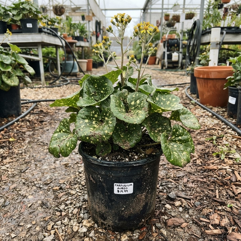 Farfugium j. 'Aureomaculata'