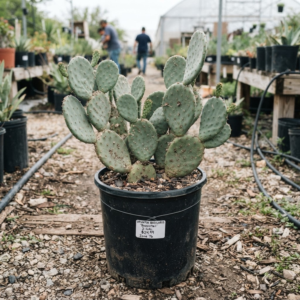 Opuntia basilaris 'Beavertail Pricklypear'(7b)