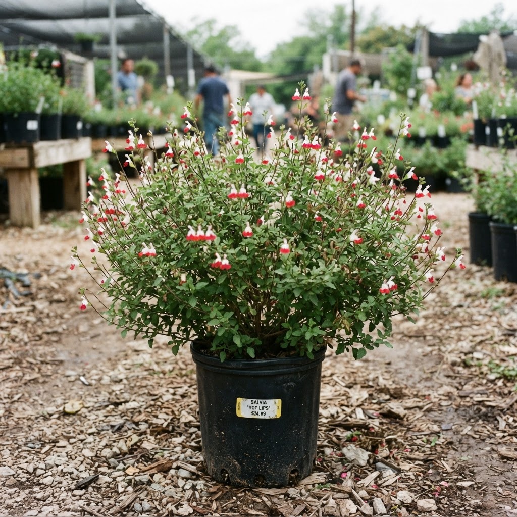 Salvia m. 'Hot Lips'