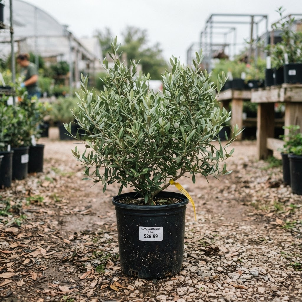 Olea europaea 'arbequina'