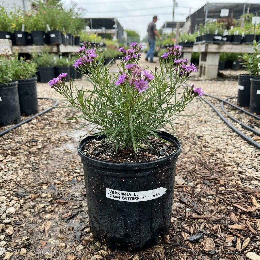 Vernonia lettermannii 'Iron Butterfly'