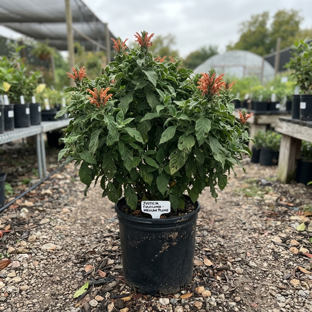 Justicia fulvicoma 'Mexican Plume'