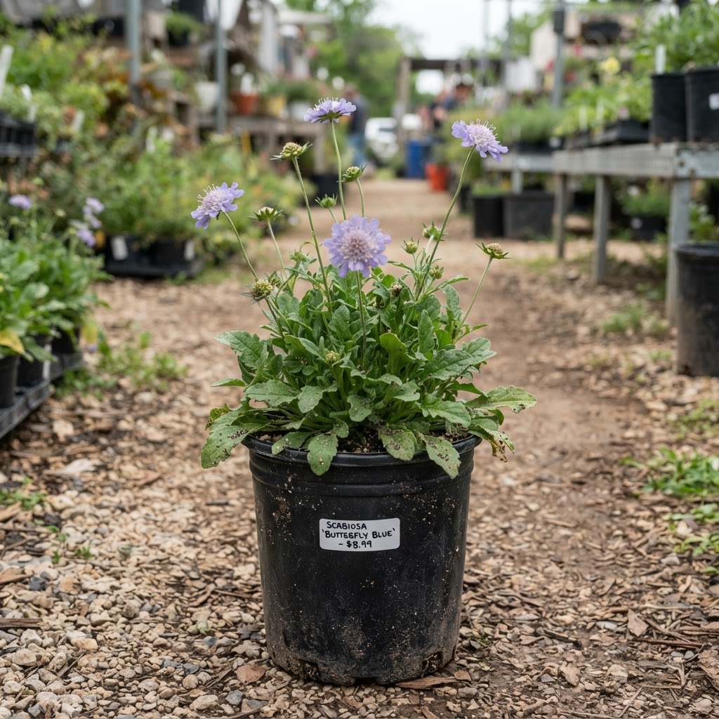 Scabiosa c. 'Butterfly Blue'