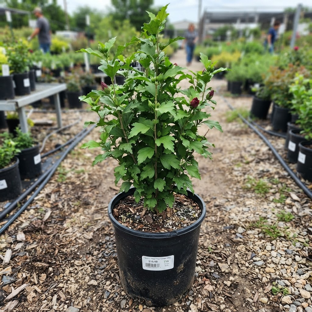 Hibiscus s. Red Pillar® PW® "Rose of Sharon"