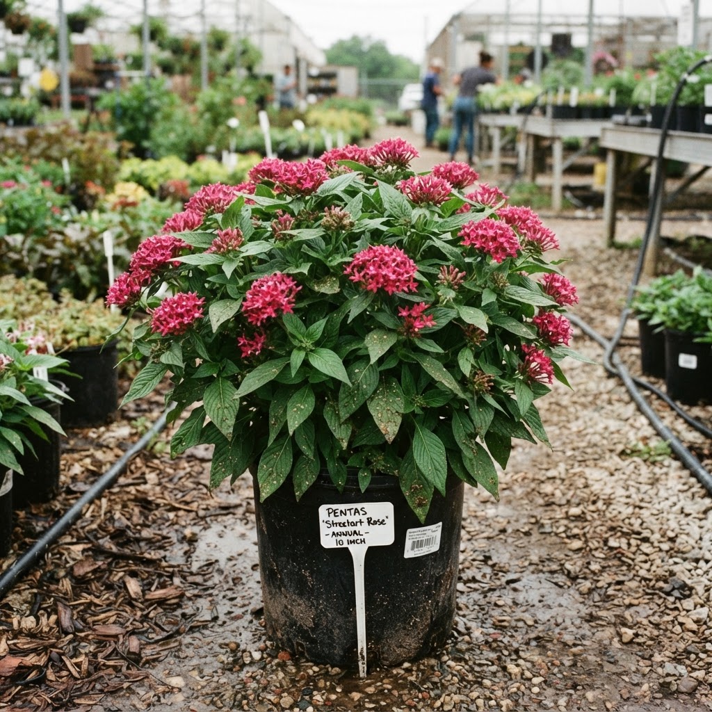 Pentas 'Streetart Rose' for sale in Dallas–Fort Worth