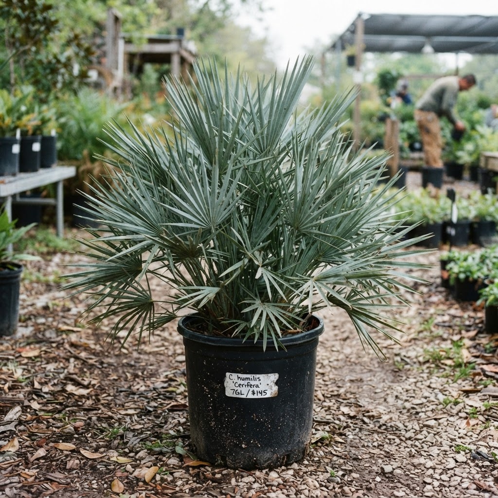 Chamaerops humilis var. 'Cerifera'