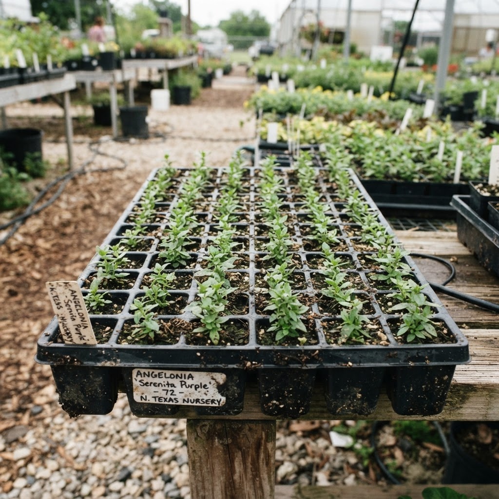 Angelonia 'Serenita Purple' for sale in Dallas–Fort Worth