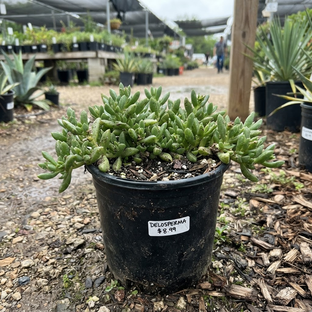 Delosperma cooperii (5b) for sale in Dallas–Fort Worth