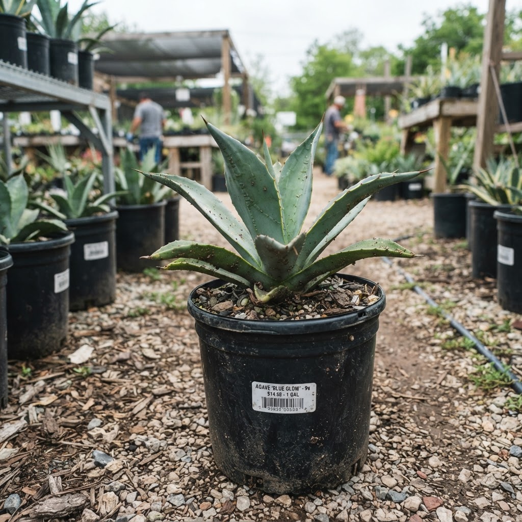 Agave 'Blue Glow' (9a) for sale in Dallas–Fort Worth
