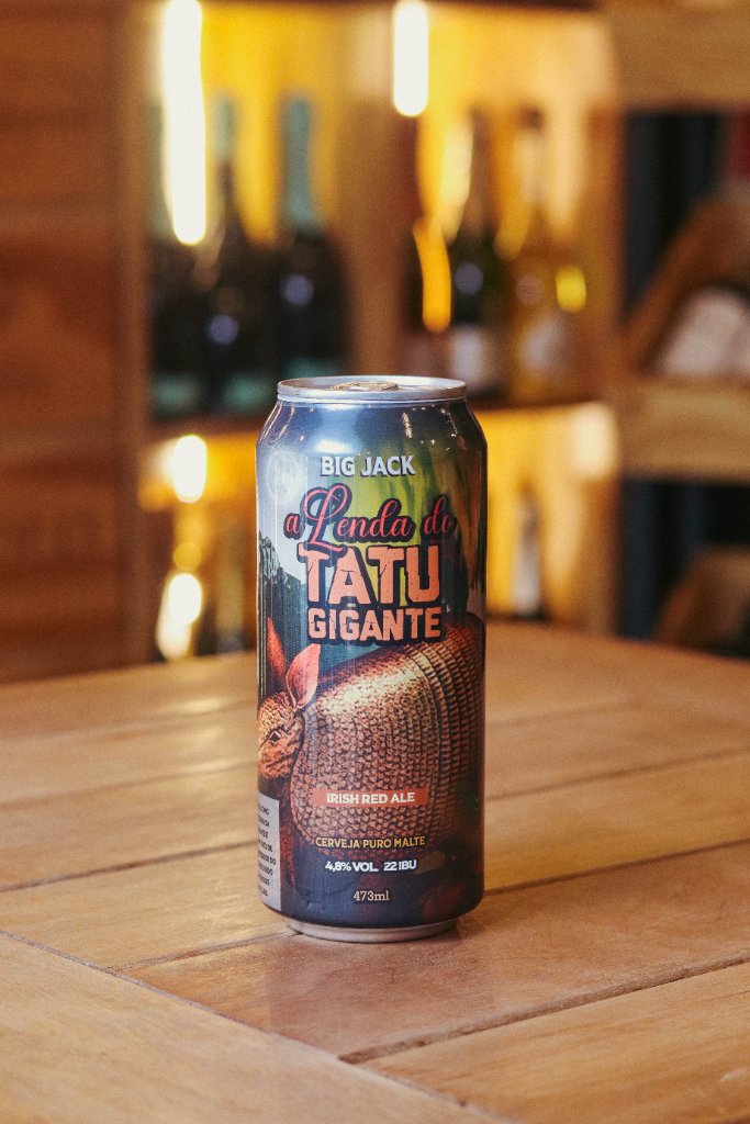 A Lenda Do Tatu Gigante Red Ale 473ml · Big Jack
