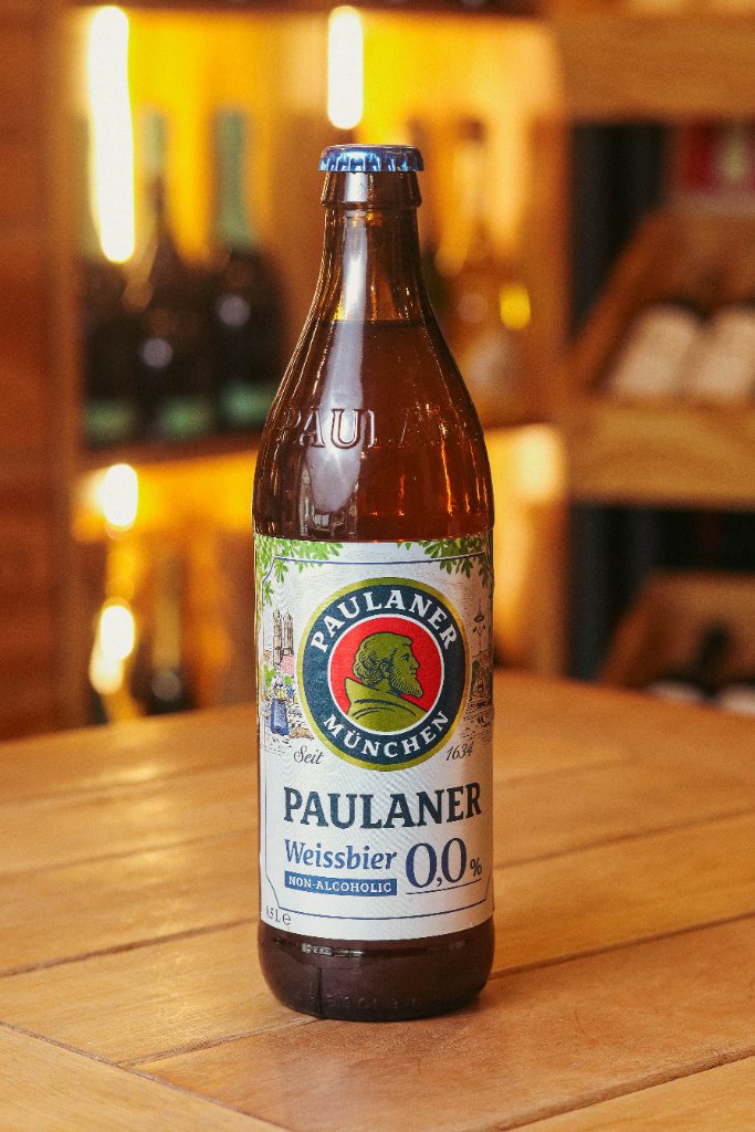 Paulaner Hefe S Alcool 500ml · Paulaner