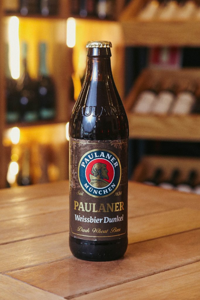 Hefe Weissbier Dunkel 500ml · Paulaner