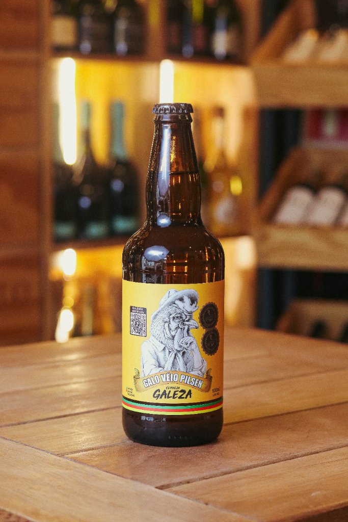 Galo Veio Pilsen 500ml · Galeza