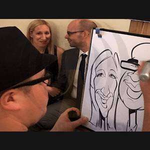 Live Caricaturist by Mike / Tasos (2-3hrs)