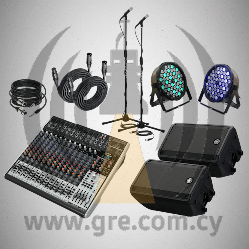 Live Music Duo - Stage Sound & Up-Lights Addon