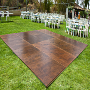 Parquet 5m x 5m Self-Leveling Dance Floor (Ideal for Grass)
