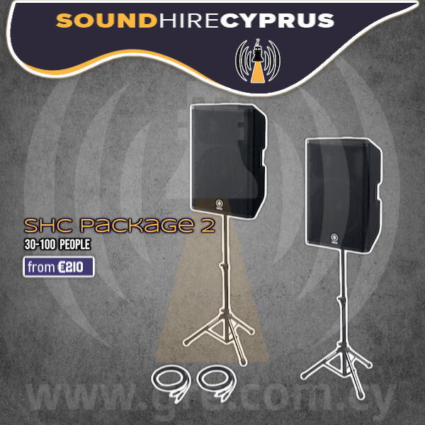 SHC Sound Package 2 (30-100 people)