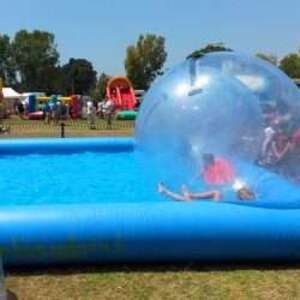 4x Water Walker Orbs + Pool, Supervised & Insured (up to 4hrs)