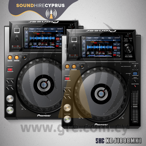 SHC - 2x Pioneer XDJ-1000MK1 DJ Media Players